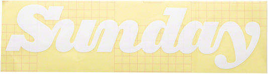 Sunday Ramp Decal