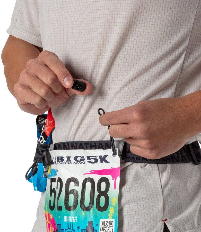 Nathan Race Number and Nutrition Waist Belt