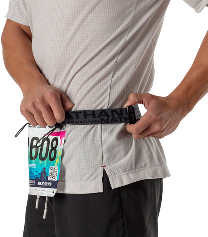 Nathan Race Number and Nutrition Waist Belt
