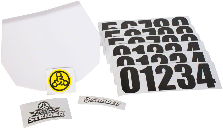 Strider Sports Number Plate Kit