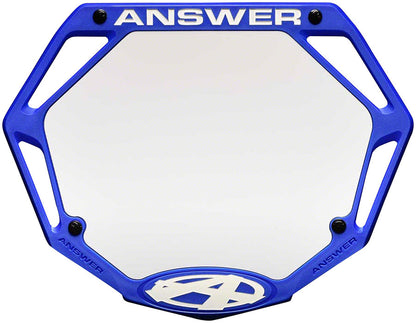 Answer BMX 3D Number Plate Pro