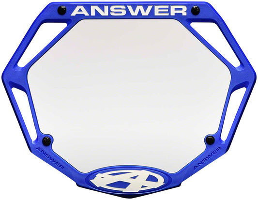 Answer BMX 3D Number Plate Pro