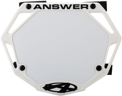 Answer BMX 3D Number Plate Mini