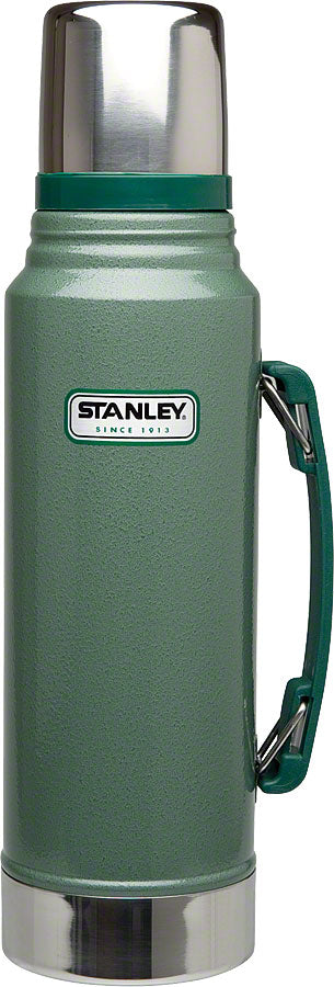 Stanley Classic Vacuum Insulated Bottle: Green, 1.1qt