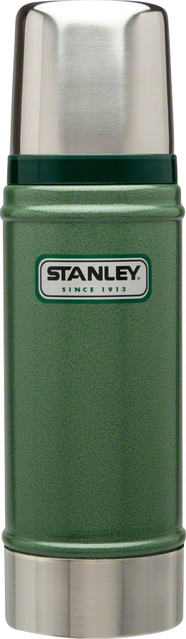 Stanley Classic Vacuum Insulated Bottle: Hammertone Green, 16oz