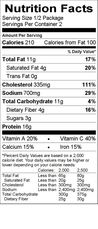 Backpacker's Pantry Huevos Racheros