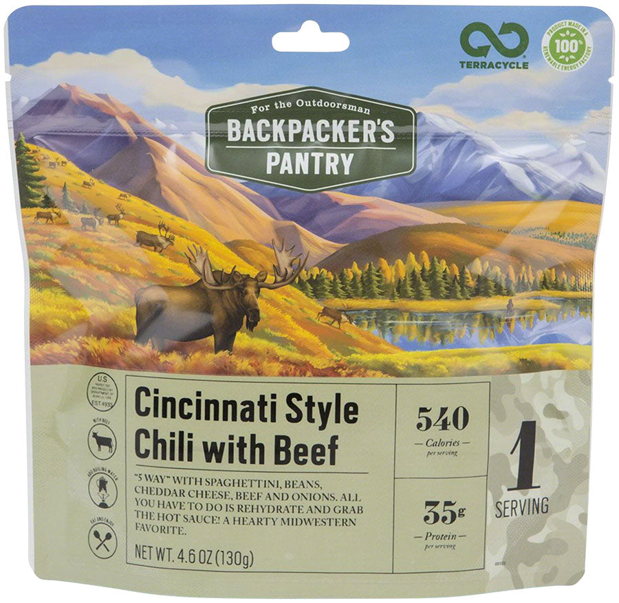 Backpacker's Pantry Outdoorsman Cincinnati Style Chili with Beef