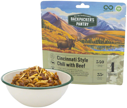 Backpacker's Pantry Outdoorsman Cincinnati Style Chili with Beef