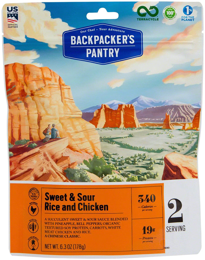 Backpacker's Pantry Sweet and Sour Rice and Chicken
