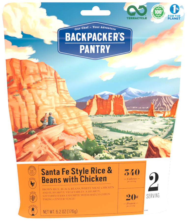 Backpacker's Pantry Santa Fe Rice and Beans with Chicken