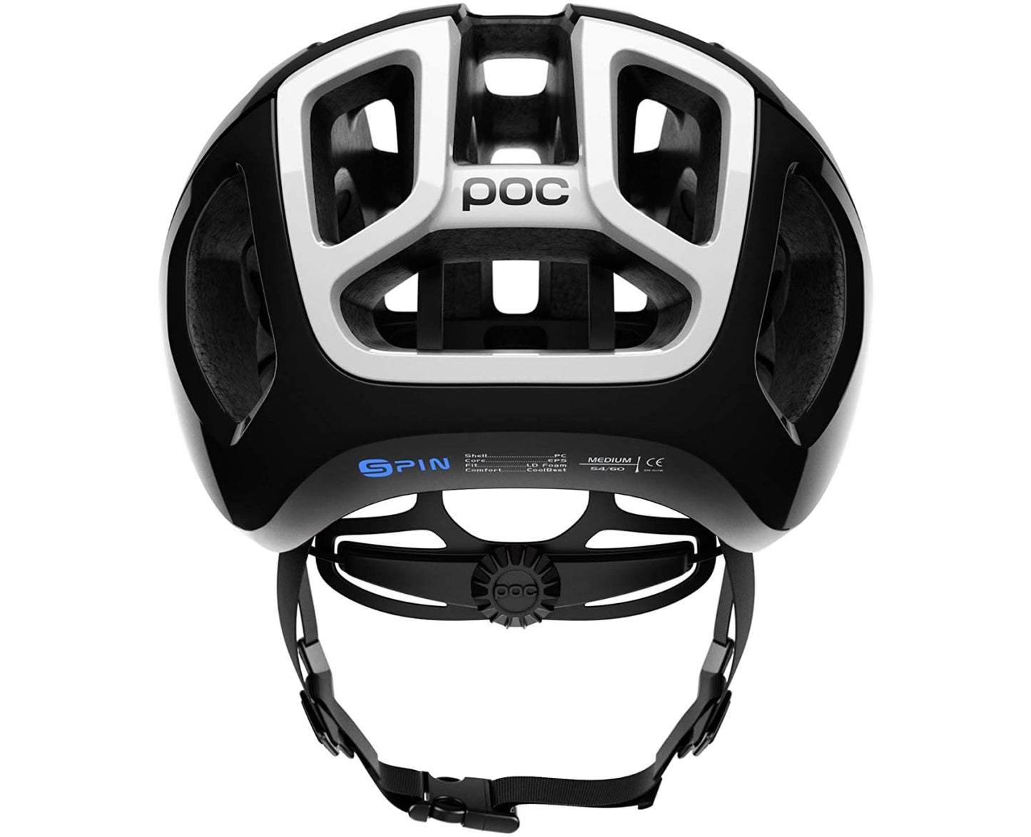 POC Ventral Air Spin Helmet Urn Blk Raceday SM