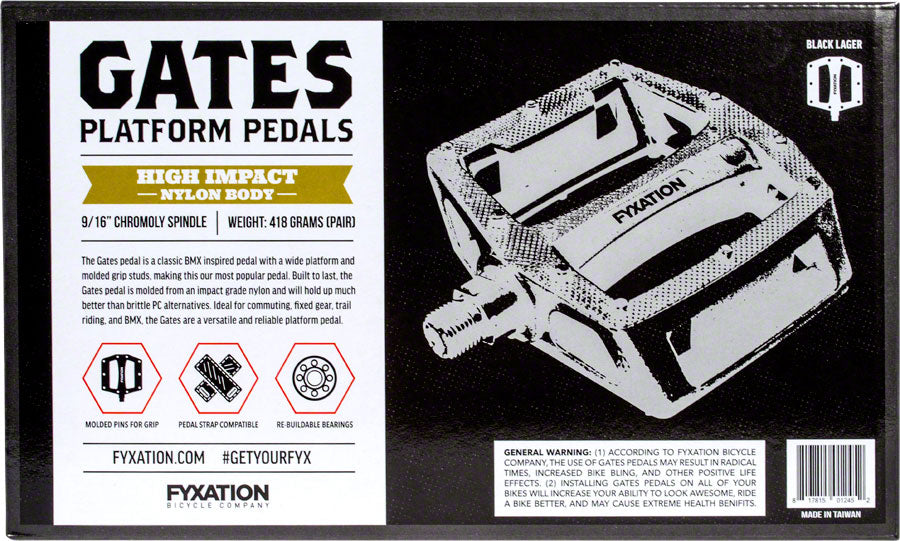 Fyxation Gates Pedals
