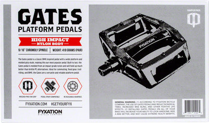 Fyxation Gates Pedals