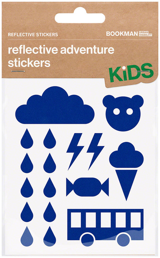 Bookman Reflective Sticker Pack