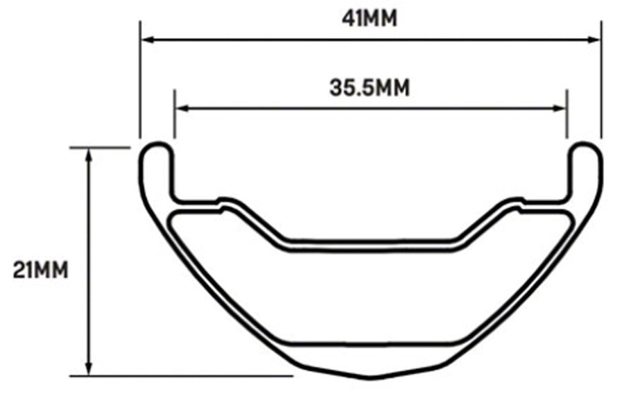 Whisky Parts Co. No.9 41w Rim