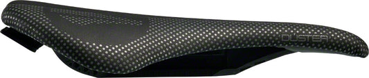 SDG Duster P Saddle: I-Beam, Black Microfiber Cover with Black Gloss Graphics