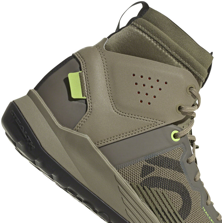 Five Ten Five Ten Trailcross Mid Pro Flat Shoe - Men's, Orbit Green/Core Black/Pulse Lime