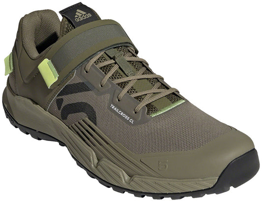 Five Ten Five Ten Trailcross Clip-In Shoe - Men's, Orbit Green/Carbon/Pulse Lime