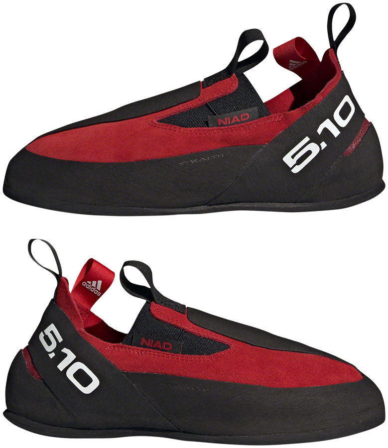 Five Ten Niad Moccasym Climbing Shoe - Men's, Power Red/Core Black/FTWR White