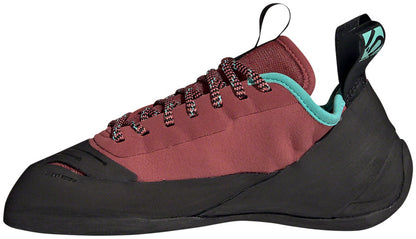 Five Ten Niad Lace Climbing Shoe - Women's, Core Black/Crew Red/Acid Mint