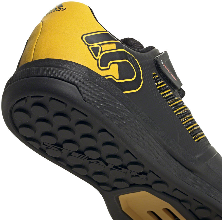 Five Ten Hellcat Pro Clipless Shoe - Men's, Core Black / Hazy Yellow / Red