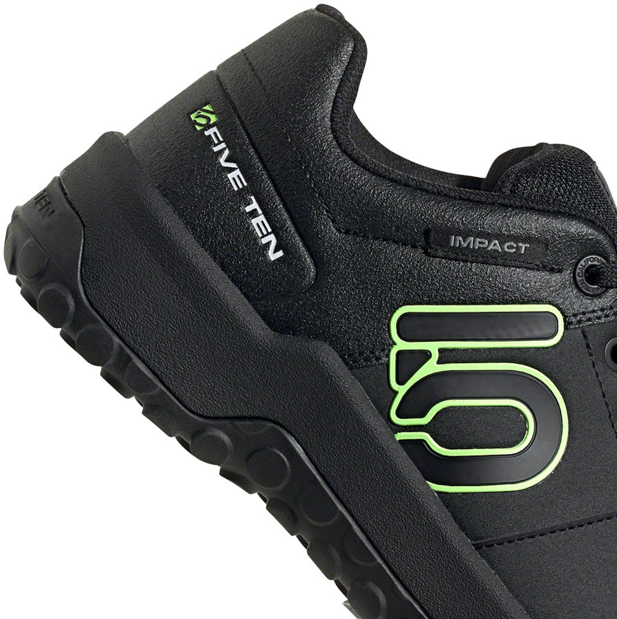 Five Ten Impact Sam Hill Flat Shoe  -  Men's, Core Black / Signal Green / Grey Three