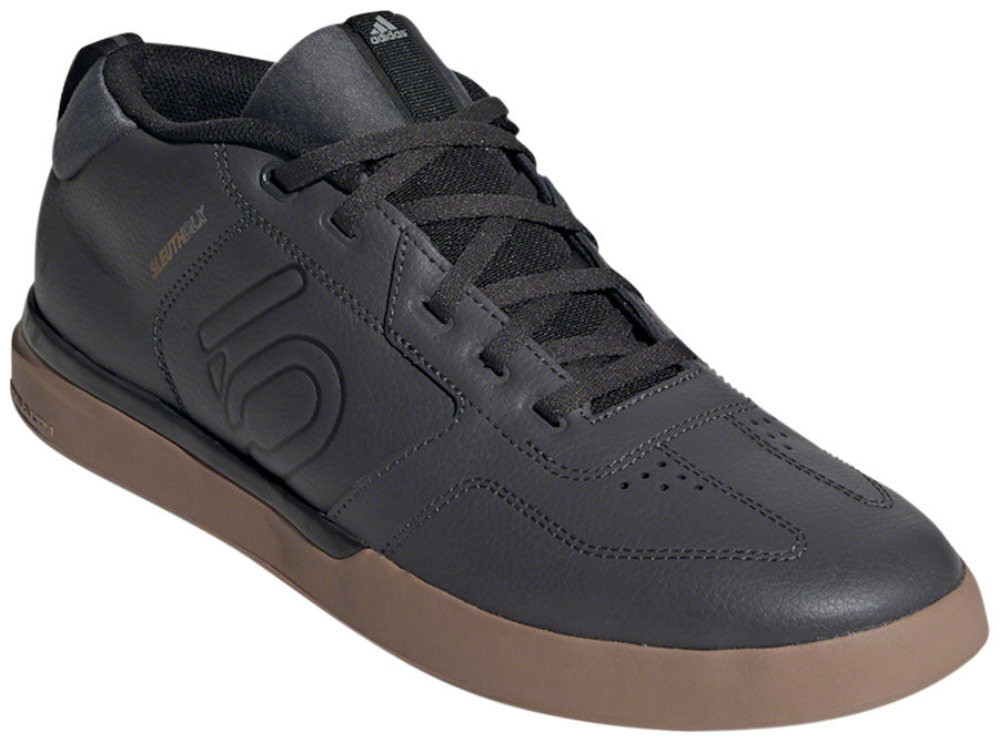 Five Ten Sleuth DLX Mid Flat Shoe - Men's, Grey Six/Core Black/Gum M2