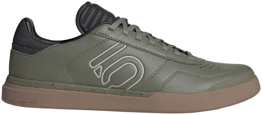 Five Ten Sleuth DLX PU Flat Shoe - Men's, Gray Two/Legacy Green/Gray Two