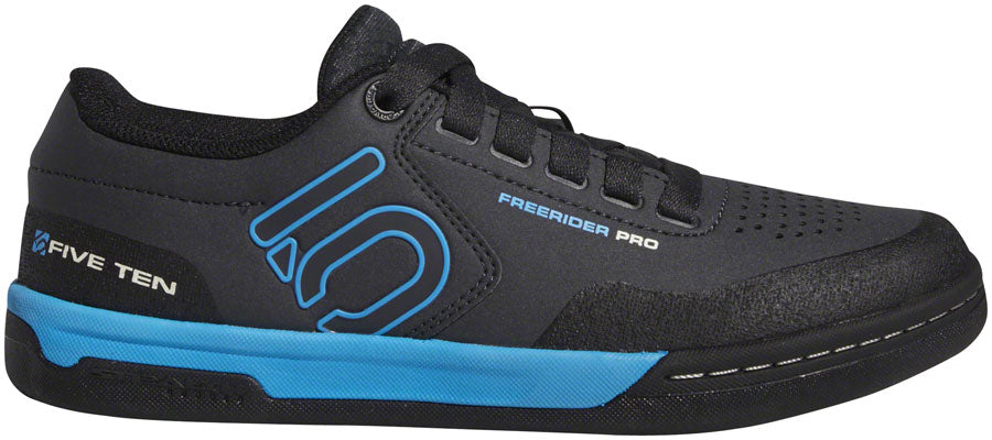 Five Ten Freerider Pro Flat Shoe - Women's, Carbon/Shock Cyan/Black