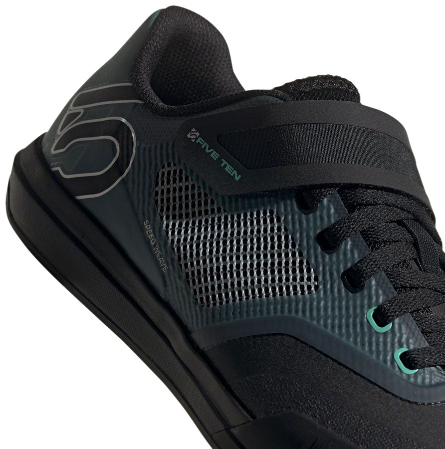 Five Ten Hellcat Pro Clipless Shoe - Women's, Core Black/Crystal White/DGH Solid Grey