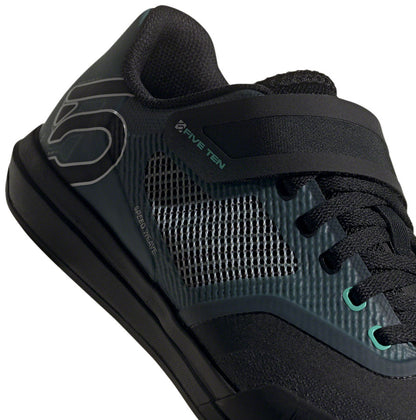 Five Ten Hellcat Pro Clipless Shoe - Women's, Core Black/Crystal White/DGH Solid Grey