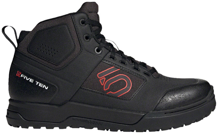 Five Ten Impact Pro Mid Flat Shoe - Men's, Core Black/Red/Core Black