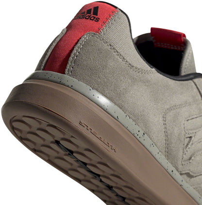 Five Ten Sleuth Flat Shoe - Men's, Shock Red/Sesame/Feather Gray