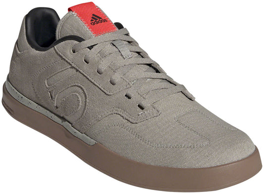 Five Ten Sleuth Flat Shoe - Men's, Shock Red/Sesame/Feather Gray