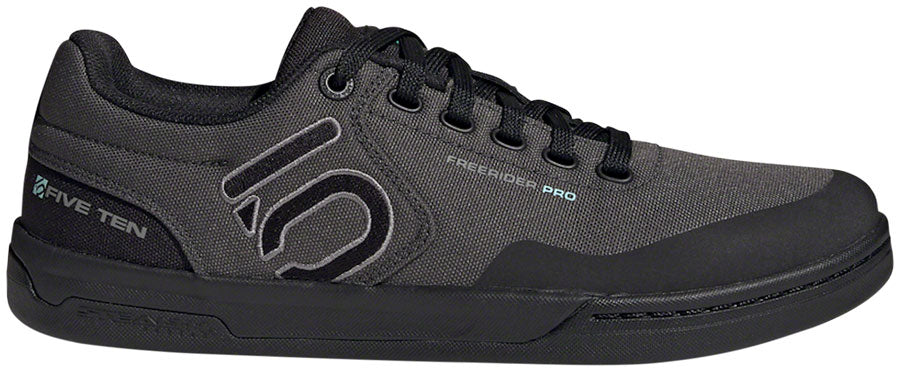 Five Ten Freerider Pro Primeblue Flat Shoe  -  Men's, DGH Solid Grey / Grey Three / Acid Mint