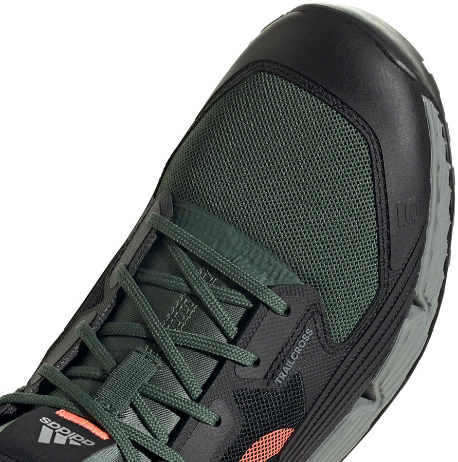 Five Ten Trailcross XT Flat Shoe  -  Women's, Green Oxide / Core Black / Dove Grey