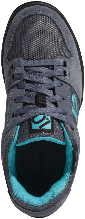 Five Ten Freerider Flat Shoes - Women's, Onix/Shock Green/Black