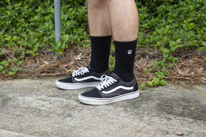 Fist Handwear Black Crew Sock