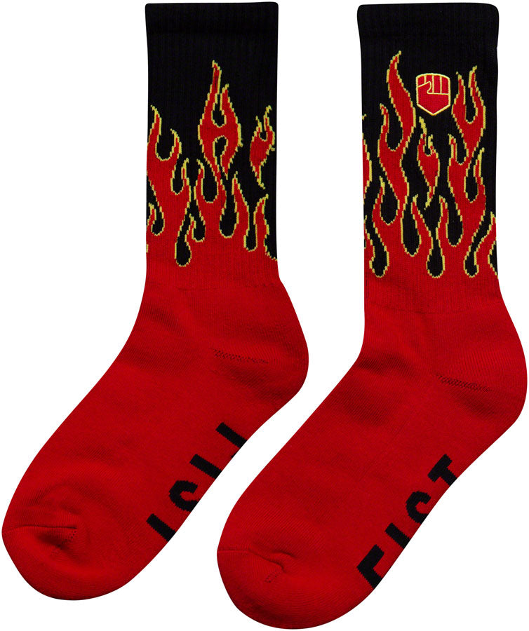 Fist Handwear Flaming Hawt Crew Socks