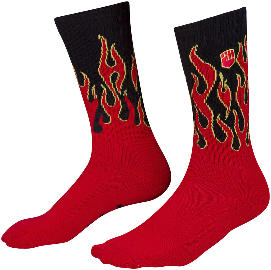Fist Handwear Flaming Hawt Crew Socks