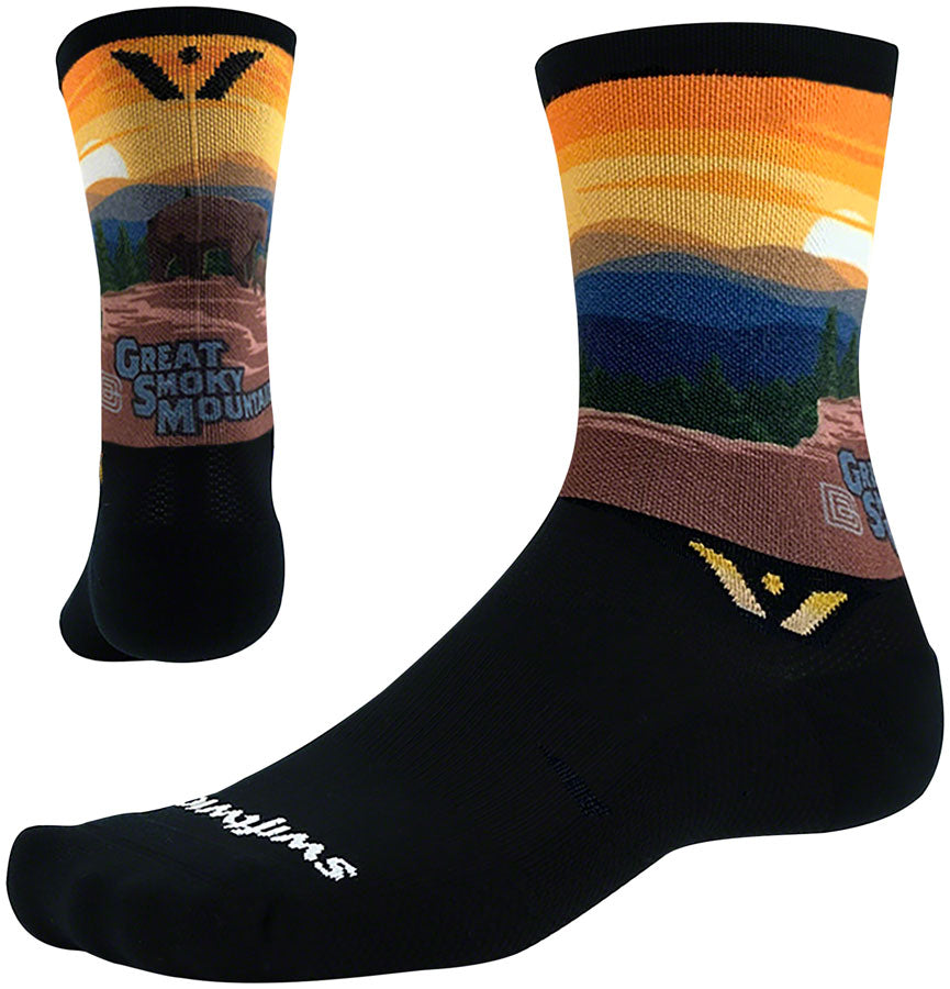Swiftwick Vision Six Impression National Park Socks