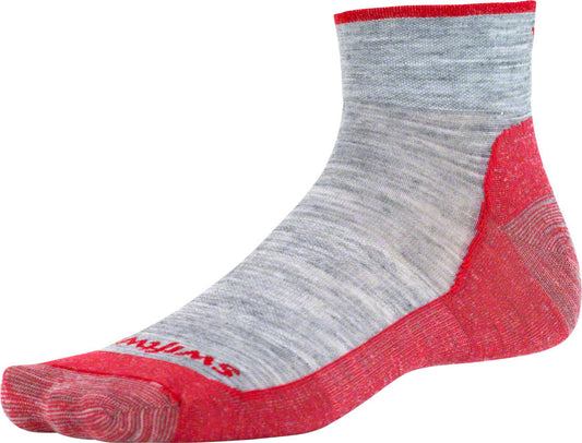 SWIFTWICK Swiftwick Pursuit Hike Ultra Light Cushion Wool Socks - Purple