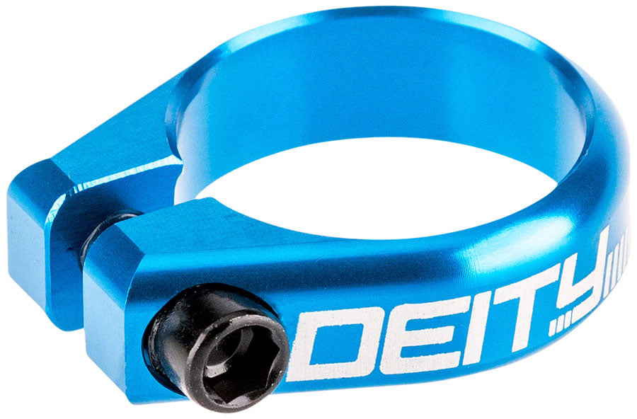 Deity Circuit Seatpost Clamp 36.4mm Blu