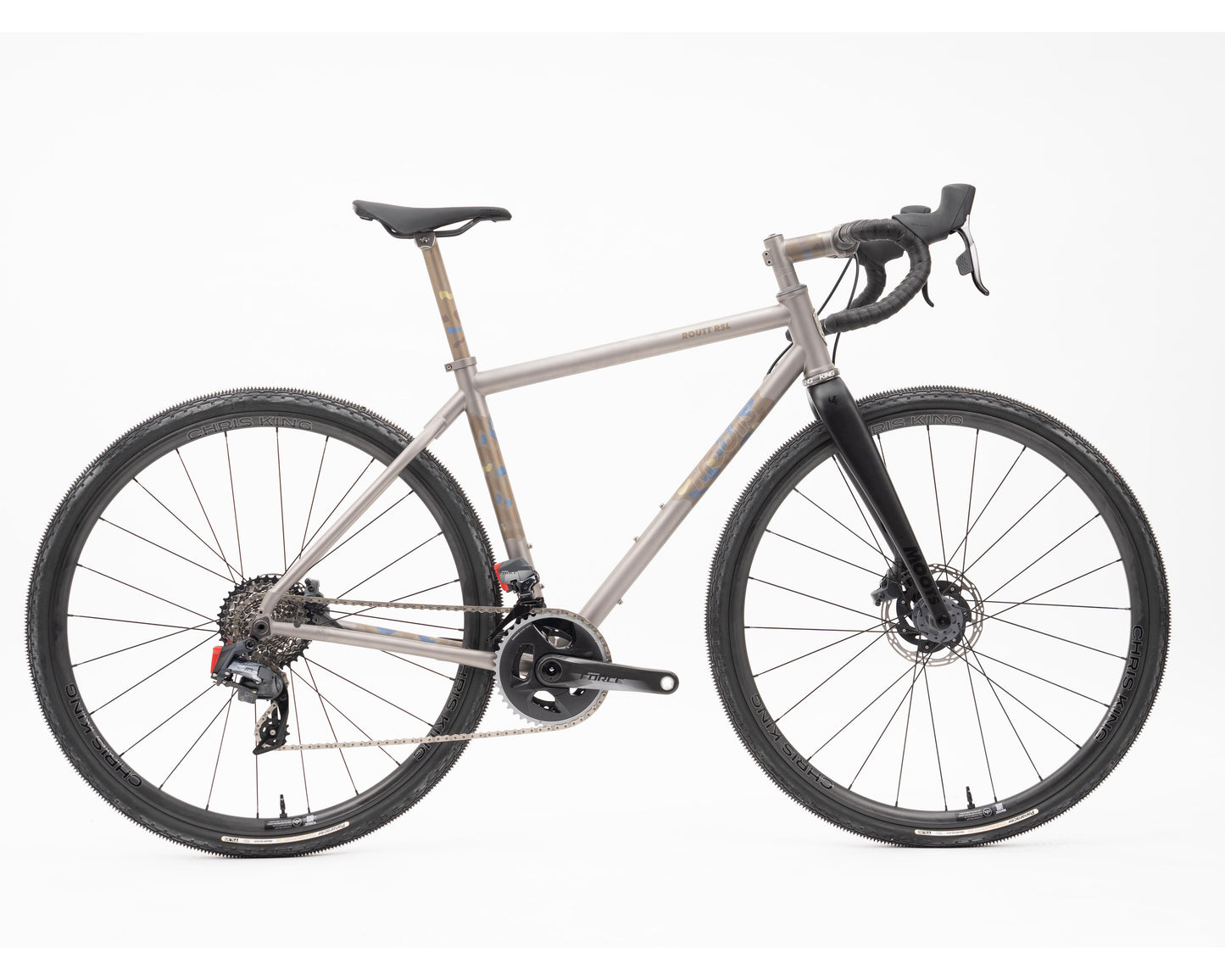 moots titanium gravel bike Moots Routt RSL Force AXS Hunter/Slate