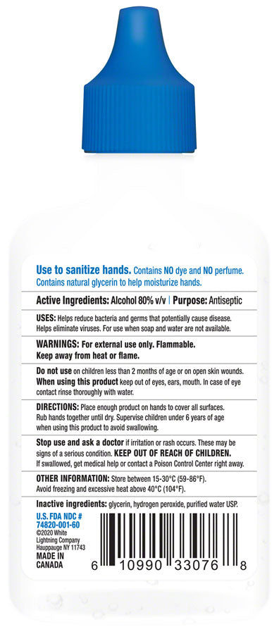 White Lightning Hand Sanitizer
