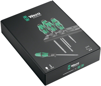 Wera 334/6 Rack Screwdriver Set