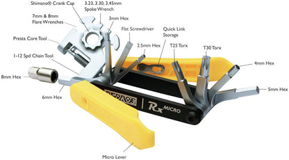 Pedro's Rx Micro Multitool
