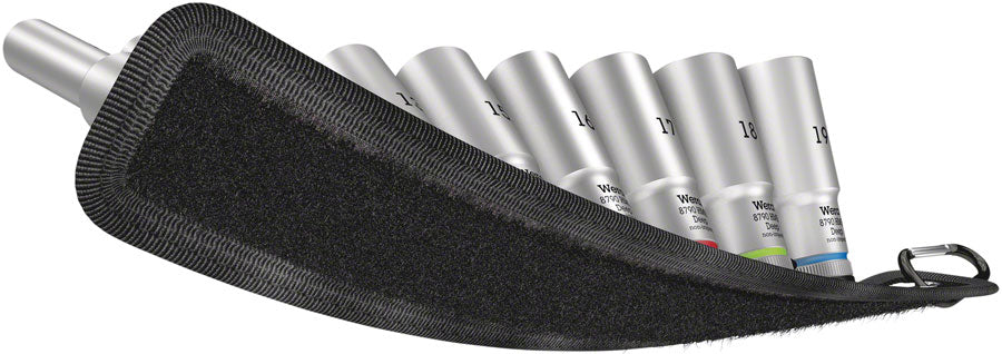 Wera Belt B Deep 1 Socket Set 3/8" Drive 9 pc