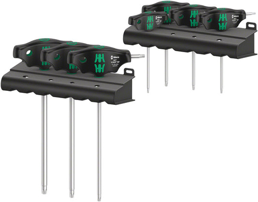 Wera 467/7 T-handle Screwdrivers Torx HF Set