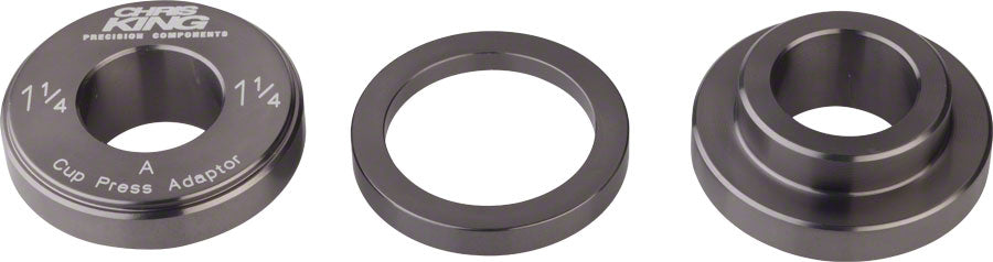 メンテナンス CHRIS KING HEADSET TOOLS ADAPTER 1.5 Chris King Headset Cup Press Adapter Tool Kit - Components